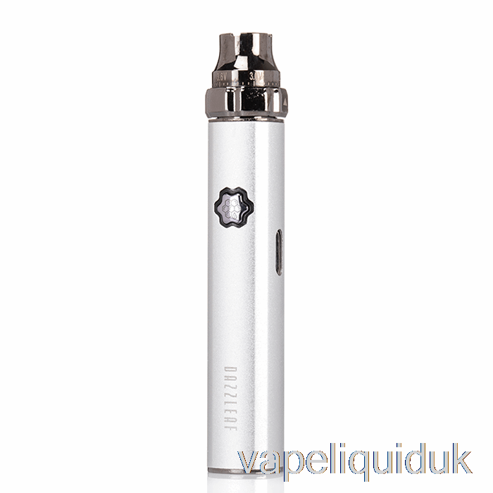 DAZZLEAF SQUARii Top Twist 510 Battery Silver Vape Liquid